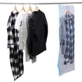 thumbnail image 1 of QQbed XL 20 Pack Double Seal Waterproof Hanging Vacuum Storage Bags with Hook 47"x28" (120x70cm) Reduces Size by up to 80%, 1 of 3