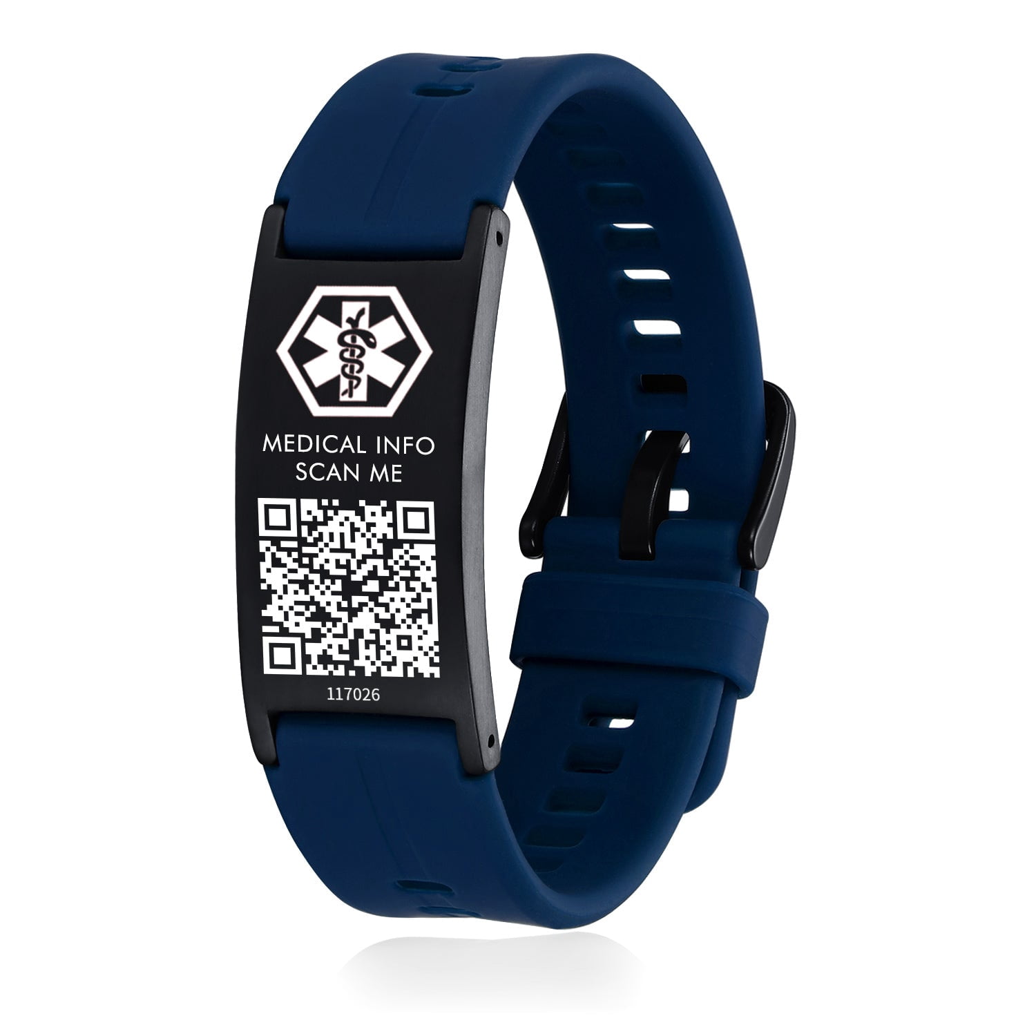 qr-code-medical-id-bracelet-for-women-men-silicone-adjustable-medical