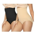 thumbnail image 1 of QRIC 2 Pack Womens High Waist C-Section Recovery Slimming Underwear Tummy Control Panties, 1 of 7