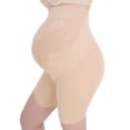 thumbnail image 1 of QRIC Baby Bump Full-Panel Maternity Shapewear, High Waisted Mid-Thigh Pregnancy Underwear Prevent Chaffing Soft Adominal Support, 1 of 6