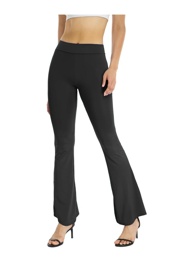 Bootcut Yoga Pants for Women High Waist Full-Length Workout Flare Leggings, S-XL