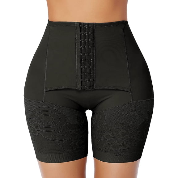 QRIC Butt Lifter Shapewear for Women Tummy Control Panties High Waist Trainer Thigh Slimmer Shorts Body Shaper Underwear