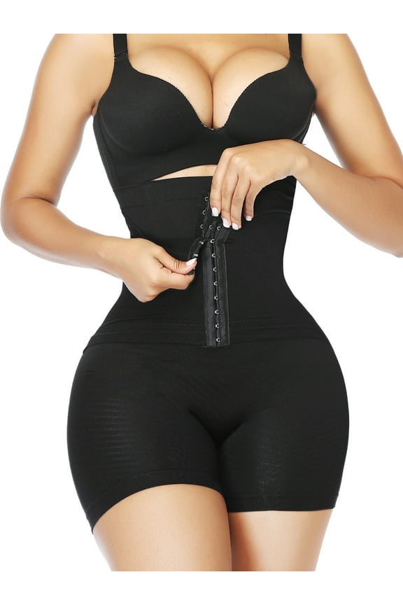 High Waist Body Shaper Shorts Shapewear for Women Tummy Control Butt Lifter Thigh Slimmer #1 Shorts-Black L