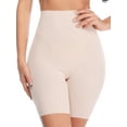 thumbnail image 1 of QRIC High Waist Shapewear Shorts for Women Thigh Slimmer Body Shaper Anti-chafing Under Dress Slip Shorts Single Pack Beige, 1 of 6