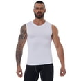 thumbnail image 1 of QRIC Men's Muscle Sleeveless Workout Tank Tops Athletic Gym Bodybuilding Training Compression Shirt, 1 of 9