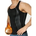 thumbnail image 1 of QRIC Men's Tank Top Shirt Vest Slimming Bodyshaper Tight Tank Top Tummy Control Gridle Sweat Hot Sauna Tank Top, 1 of 6