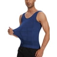 thumbnail image 1 of QRIC Mens Gynecomastia Compression Shirts Slimming Undershirt Body Shaper Tank Top Vest Abs Waist Trainer, 1 of 8