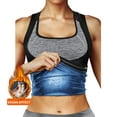 thumbnail image 1 of QRIC Sauna Shirt Sweat Vest Shapewear Women's Premium Workout Tank Top Slimming Polymer Waist Trainer Body Shaper, 1 of 6