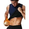 thumbnail image 1 of QRIC Sauna Slimming Vest Body Shaper for Men Waist Trainer Hot Sweat Suit Workout Shapewear Neoprene Compression Shapers Tank Top Thermal Shirt, 1 of 6