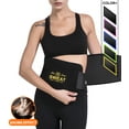 thumbnail image 1 of QRIC Sauna Sweat Waist Trimmer Body Shaper Premium Waist Trainer Workout Shapewear Wraping Belt, 1 of 6