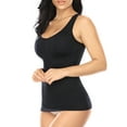 thumbnail image 1 of QRIC Shapewear Tank Top Cami Shaper with Biult-in Removable Bra Pads Tummy Control Camisole Body Shaper for Women, 1 of 6