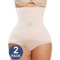 thumbnail image 1 of QRIC Shapewear for Women Waist Trainer Tummy Control Butt Lifter Panties Hi-Waist Short Stomach Body Shaper Cincher Girdle, 1 of 7
