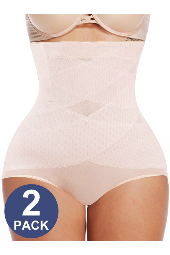 Shapewear for Women Waist Trainer Tummy Control Butt Lifter Panties Hi-Waist Short Stomach Body Shaper Cincher Girdle