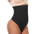 thumbnail image 1 of QRIC Women High Waist Tummy Control Panties Sexy Thong Panty Slimming Shapewear, 1 of 7