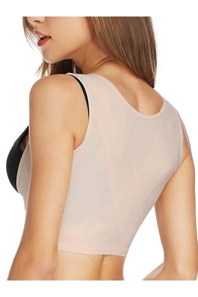 Women Posture Corrector Back Brace Push up Bra Back Chest Support Sleeveless Tank Top