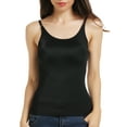 thumbnail image 1 of QRIC Women Seamless Compression Cami Top Ice-Silk Under Layering Camisole Slimming Tank Top With Adjustable Straps, 1 of 6