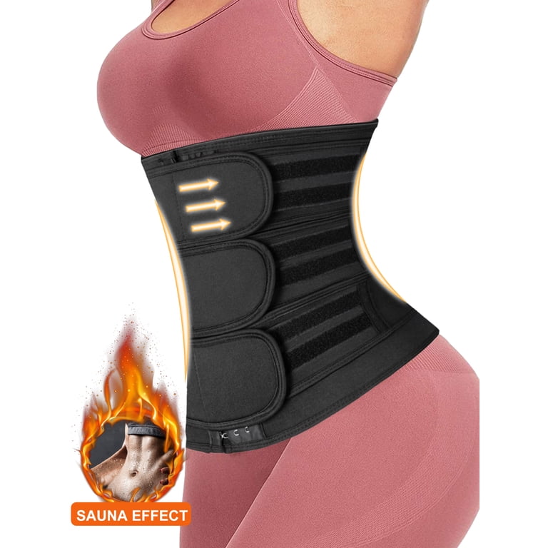 Workout Waist Trainer Belly Slimming Sheath Shaper Belt Sauna Body Shaper Corset Sweat Reduce shapewear- Free size