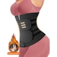 thumbnail image 1 of QRIC Women Waist Trainer Shapewear Weight Loss Corset Trimmer Belt Waist Cincher Body Shaper Double Straps, 1 of 6