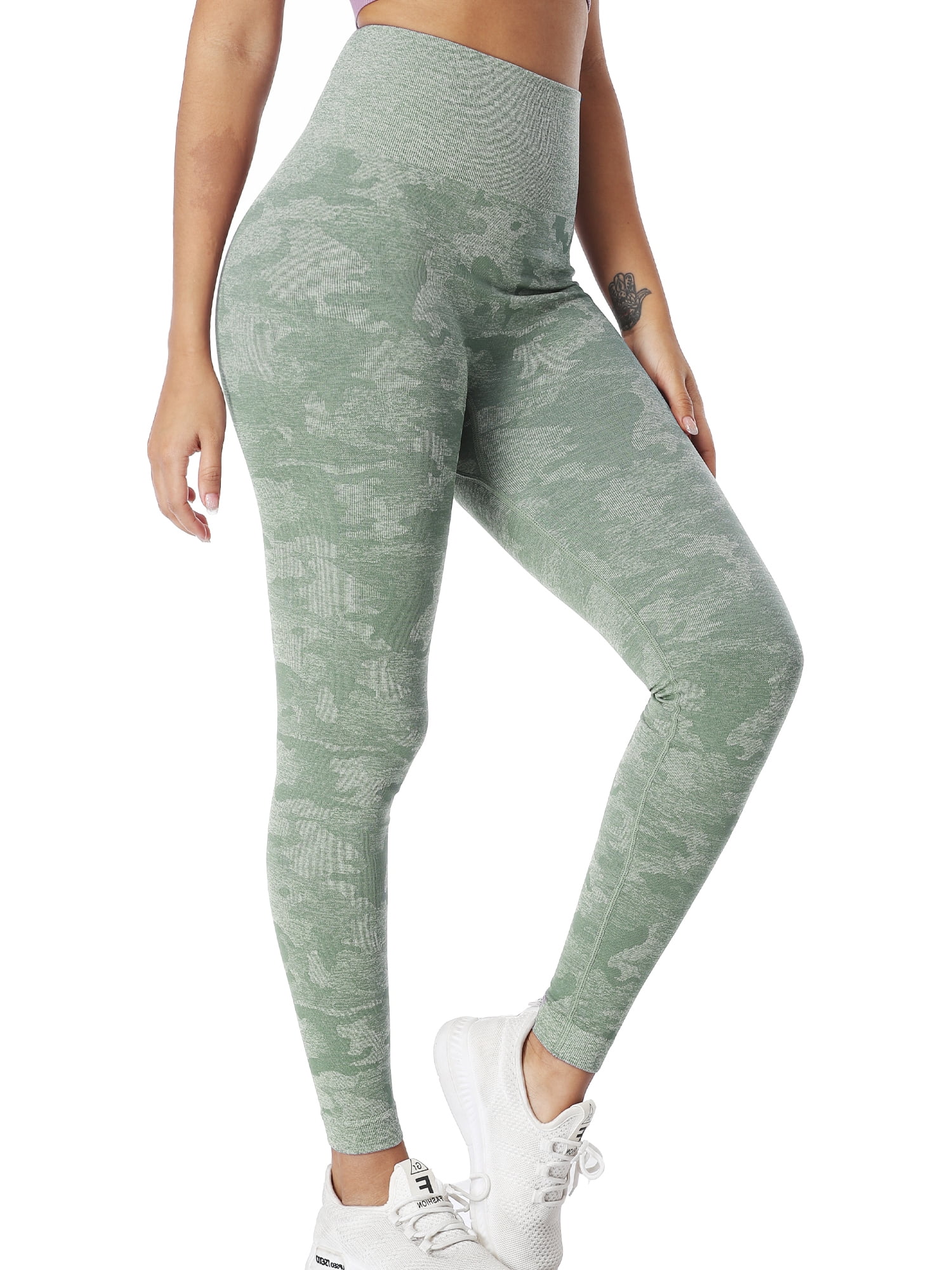 Camo Seamless Workout Sport Leggings