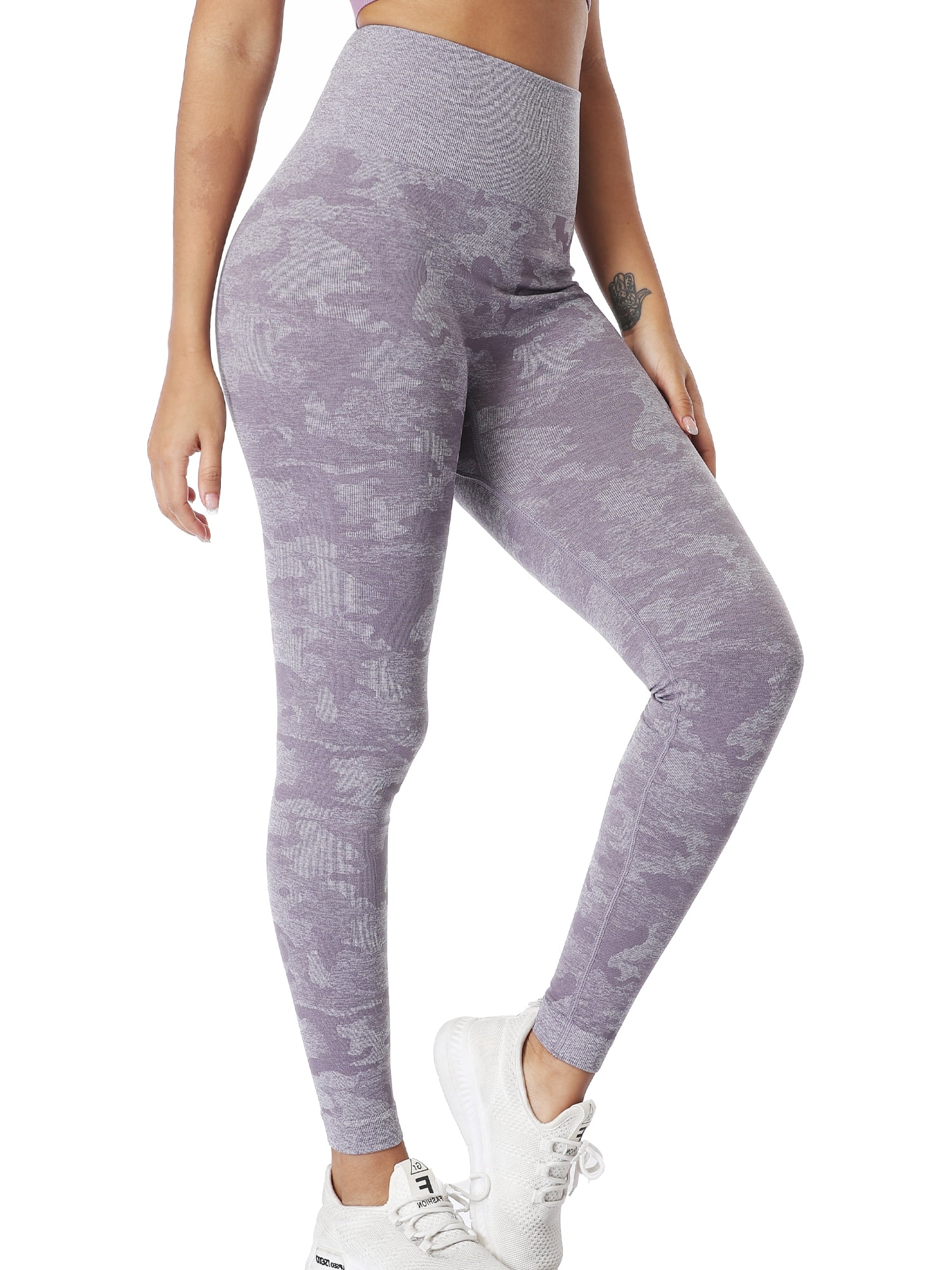  picotee Women's Camo Seamless Workout Leggings Gym