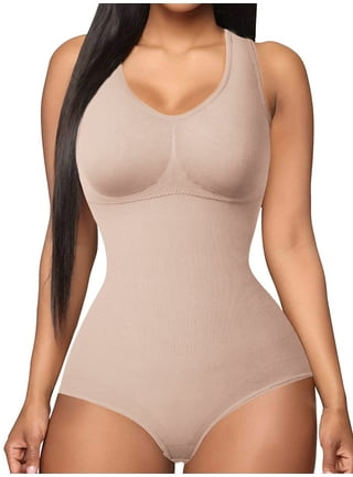 Jockey Essentials Women's Slimming Brief Bodysuit, Seamfree Shapewear, All  Over Smoothing, Sizes Small-3XL, 5671