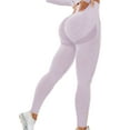 thumbnail image 1 of QRIC Womens Seamless Butt Lift Leggings High Waisted Yoga Pants Ribbed Workout Slimming Tights, 1 of 7
