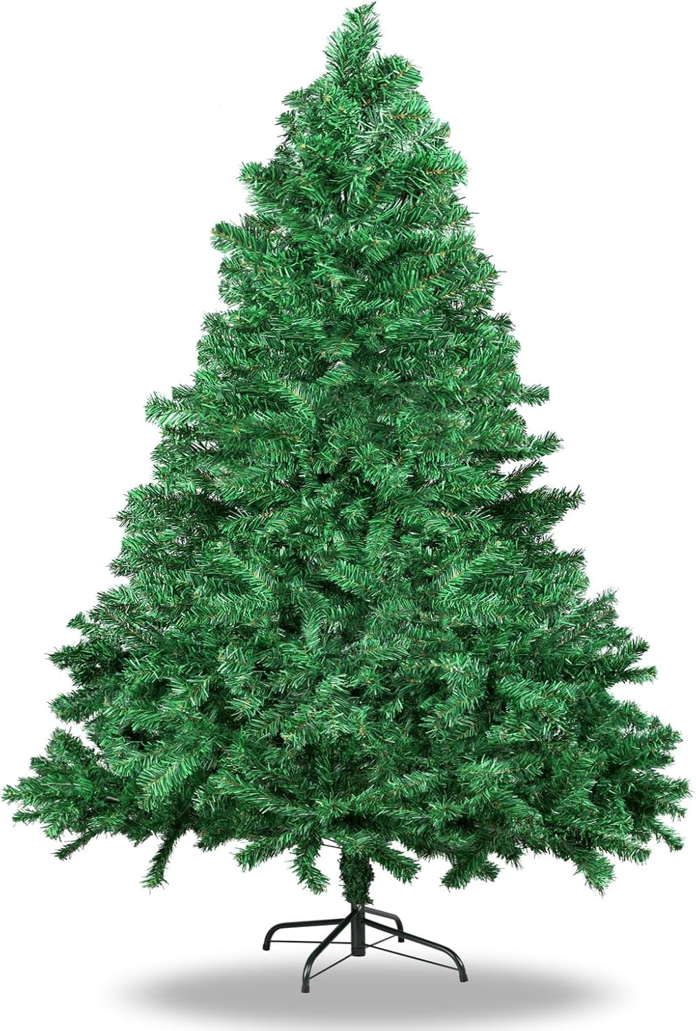 QRKD 7ft Premium Artificial Christmas Tree Stand Pine Tree with 1000 ...