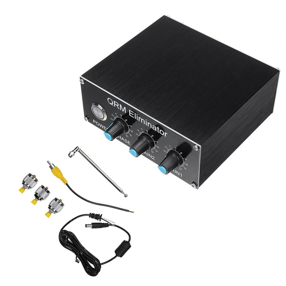 Annulateur De QRM X-Phase (1-30 MHz) 2ème Génération - Boîtier Métallique Robuste - Pour Radioamateurs HF
