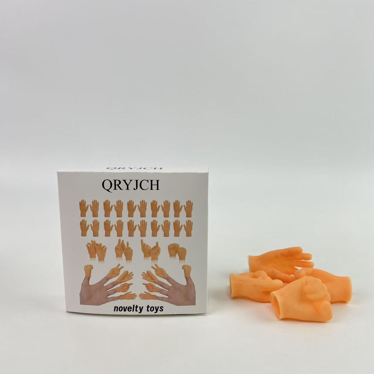QRYJCH novelty toys ,Tiny Hands Mini Finger Puppets, Left and Right ...