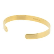 QRay Gold Lite Steel Men Women C-Shaped Health Wellness Bracelet
