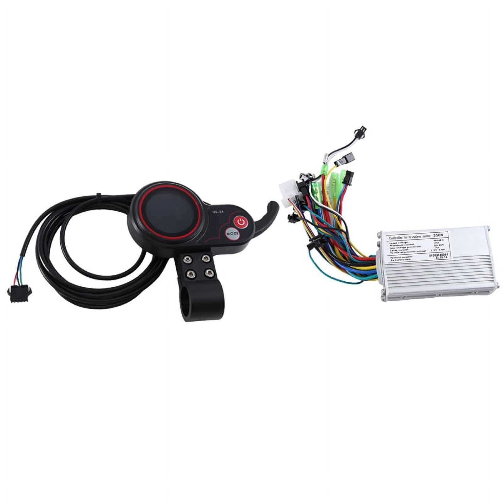 QS-S4 LCD Display+36V 48V 350W BLDC Electric Scooter Brushless ...