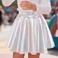thumbnail image 1 of QSAWXQZ Girls Party Skirt Sequin Elastic Waist a Line Built-in Shorts Ruched Mini Pull-on Skirt 12-13 Years, 1 of 6