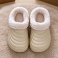 thumbnail image 1 of QSAWXQZ Kids' Plush Lined Clog Slippers Removable Liner EVA Sole Indoor House Shoes, 1 of 5