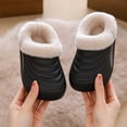 thumbnail image 1 of QSAWXQZ Kids' Plush Lined Clog Slippers Removable Liner EVA Sole Indoor House Shoes, 1 of 5