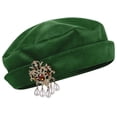 thumbnail image 1 of QSAWXQZ Men's Renaissance Beret Medieval Tudor Hat Tassel Halloween Party Cap Free Size, 1 of 6
