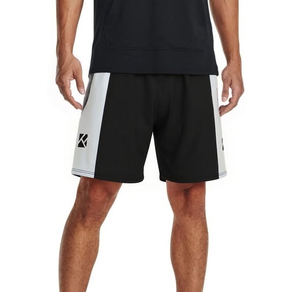 QSAWXQZ Men's Summer Breathable Athletic Shorts with Contrast Side Panels Lightweight Quick Dry Elastic Waist Shorts for Soccer Running and Gym Workout XL