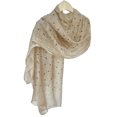thumbnail image 1 of QSAWXQZ Women's Cotton Linen Long Scarf Polka Dot Lightweight Shawl Wrap Neck Scarf Free Size, 1 of 5