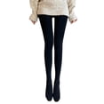 thumbnail image 1 of QSAWXQZ Women's Footed Thermal Tights High Waist Fleece Lined Full Length Stretch Winter Base Layer for Winter Layering Free Size, 1 of 2