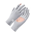 thumbnail image 1 of QSAWXQZ Women's Ice Silk Sun Protection Driving Gloves UPF 50+ Non Slip Quick Dry Touchscreen Finger Openings Breathable for Riding Fishing Free Size, 1 of 2