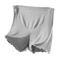 thumbnail image 1 of QSAWXQZ Women's Plus Maternity Shorts Ribbed Knit Ruffle Hem Stretchy Pregnancy Wear Summer Casual Lounge Sleep Shorts 2XL, 1 of 7