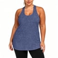 thumbnail image 1 of QSAWXQZ Women's Plus Tank Top Scoop Neck Racerback Sleeveless Stretch Lightweight Shirt 5XL, 1 of 9