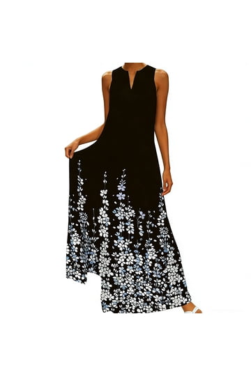 embroidered maxi dress casual White | Metallic Embroidered Maxi Dress main image 1