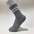 thumbnail image 1 of QSAWXQZ Women's Striped Non Slip Crew Socks Grip Sole Pilates Yoga Workout Socks Comfortable Daily Free Size, 1 of 6