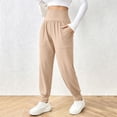 thumbnail image 1 of QSAWXQZ Womens High Waisted Joggers Elastic Waist Pockets Yoga Soft Workout Gym Sweatpants XL, 1 of 8