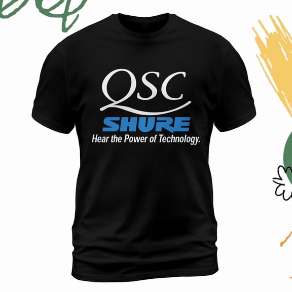 QSC Sure Logo T-Shirt Size S-5XL Made in USA