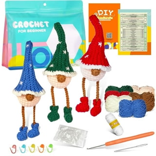Triani 6 Pcs Beginner Crochet Kit, Potted Plants, Complete Crochet Kit for  Beginners, Starter Pack for Adults and Kids,Multicolor