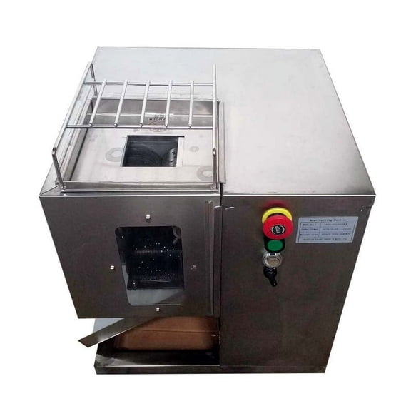 QSJ-T Meat Cutting Machine Tabletop Commercial Meat Slicer 3mm Blades 250kg/h