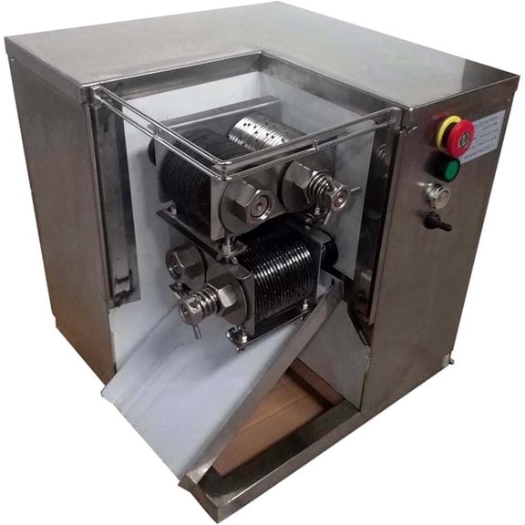 QSJ-T Shredded Meat Cutting Machine Double Motor 110V with 8mm Blades