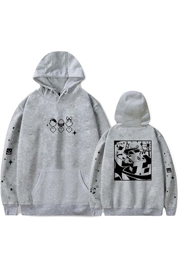 QSMP Original Egg Merch Hoodies Man/Woman Fashion Sweatshirts Printed Casual Clothes