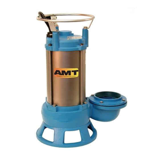 QSP-5765-95 Submersible Shredder Sewage Pump w/Carbide Tipped Impeller
